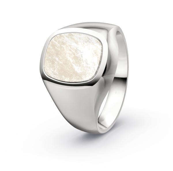 CR-Siegelring 07/6 - Silber 925 / - Bergkristall